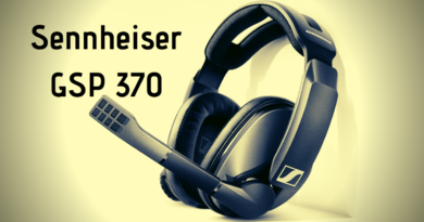 Sennheiser GSP 370 Headphones, Review (YouTube) Sennheiser GSP 370 headphones